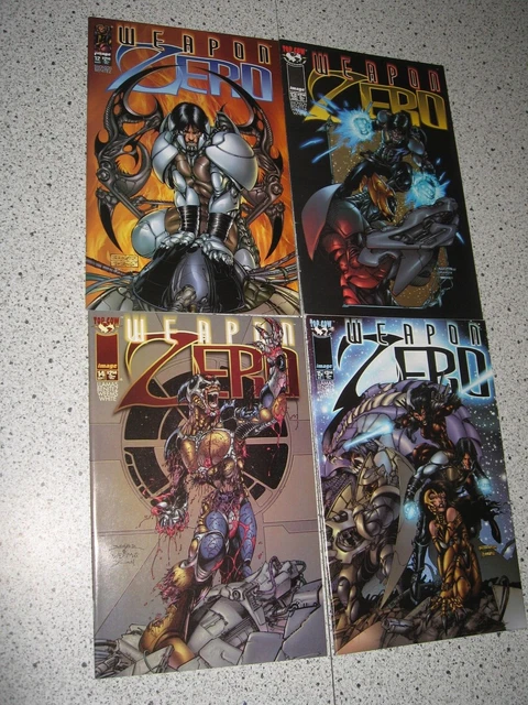 Image Weapon Zero Comic Book Series Collection Lot Top Cow Sexy Sci Fi (1995-97) 8