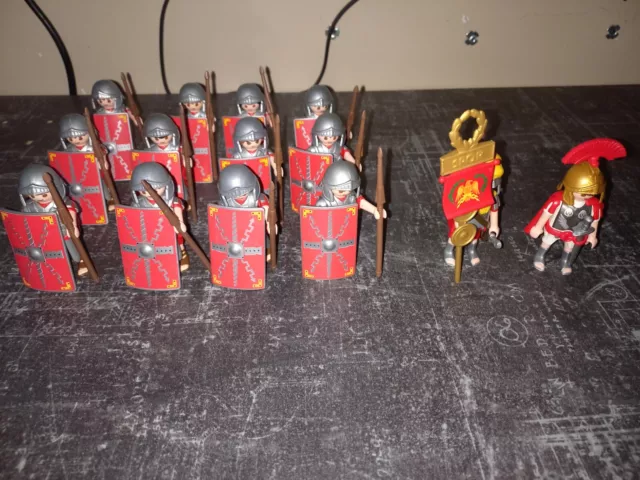 playmobil légionnaires romains lot de 14