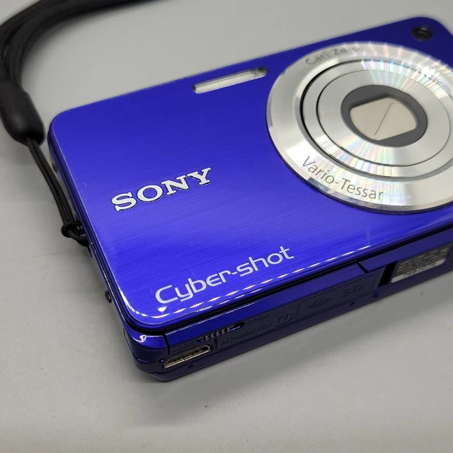 Sony Cybershot DSC-W560 14,1 megapixel fotocamera digitale compatta testata blu 16