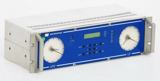 Selten Westerstrand Ab Schweden Schiff Marine Elektrisch Master Sklave Uhr Utc