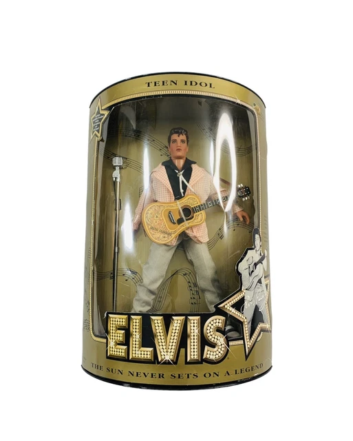 Elvis the sun never store sets on a legend doll