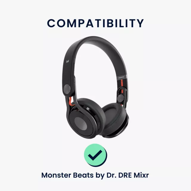 2x coussinet de rechange pour casque Monster Beats by Dr. DRE Mixr 2