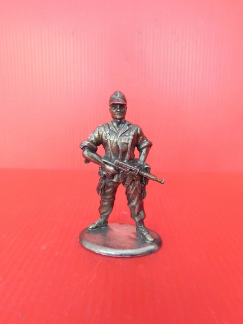 Soldat MHSP Ancien – Guerre D'Algérie – Figurine En Plomb 1/32 (60mm) – Français, Rare, Bon état