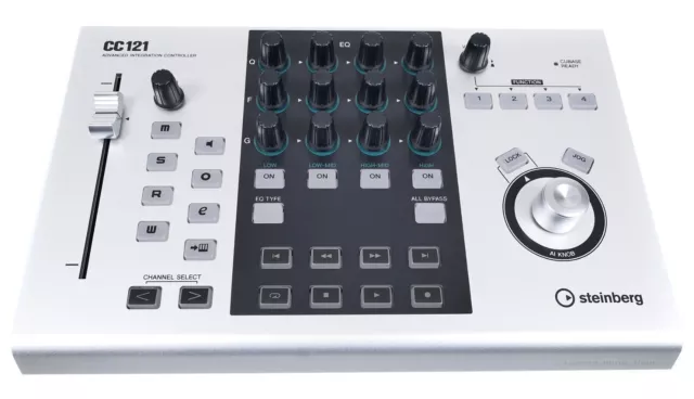 Steinberg CC121 DAW Controller für Cubase Nuendo CC 121 USB + Rechng + 1J GEWÄHR