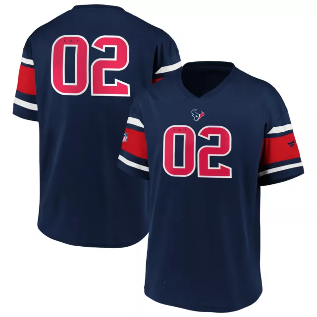 NFL Texans de Houston 02 Maillot Shirt Polymesh Franchise Supporters Iconique