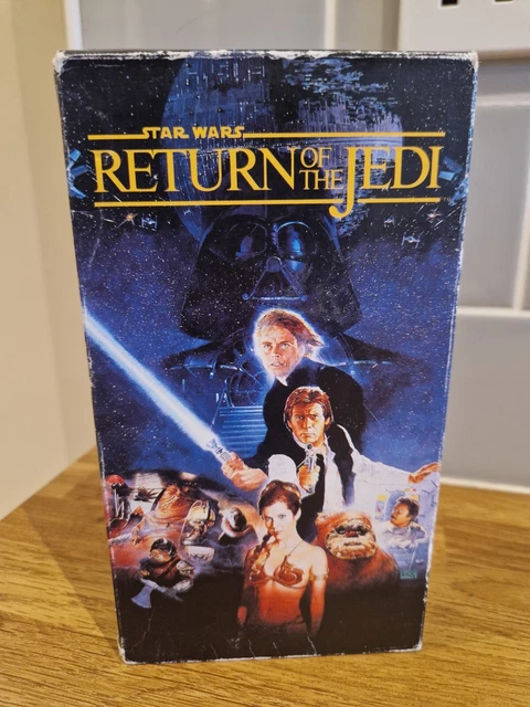 RETURN OF THE Jedi VHS Star Wars Episode VI (1992) US NTSC Vintage ...