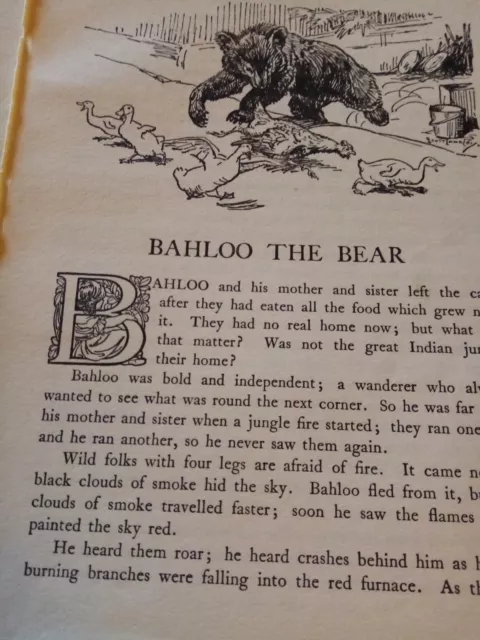 Xm11 Ephemera 1950 short story bahloo the bear w gilhespy