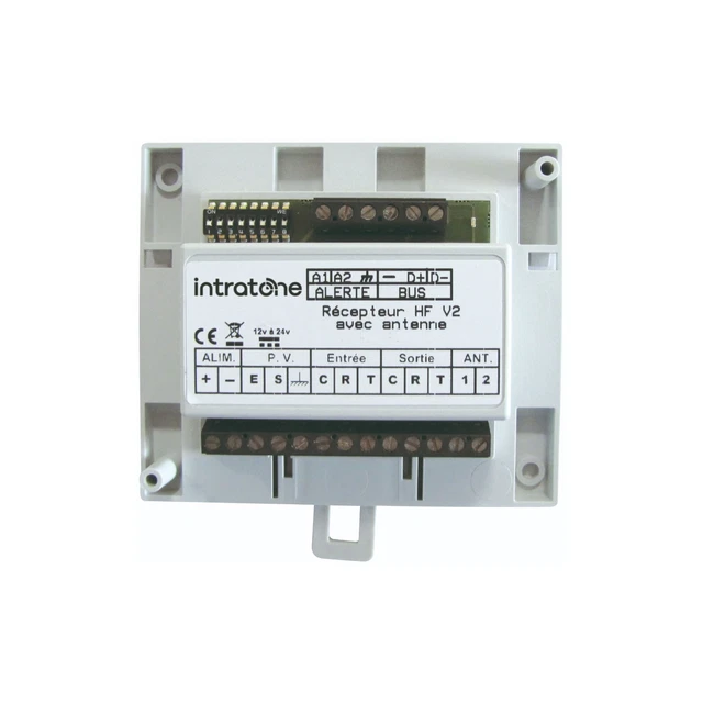 Récepteur HF avec antenne déportée Intratone 07-0101