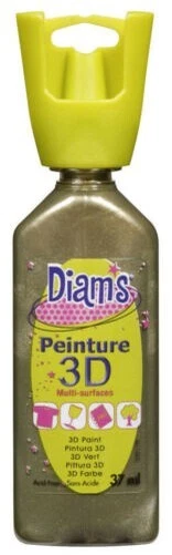 Pintura Diam's 3D 37ML Nacarado Bronce