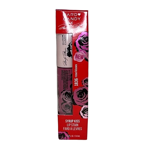 HARD CANDY X MARILYN MONROE ROSE KISSES SYRUP KISS LIP STAIN LIP GLOSS