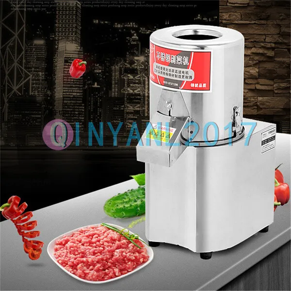 Electric Vegetable Meat Chopper Grinder Commercial Food Processor Machine 220V
