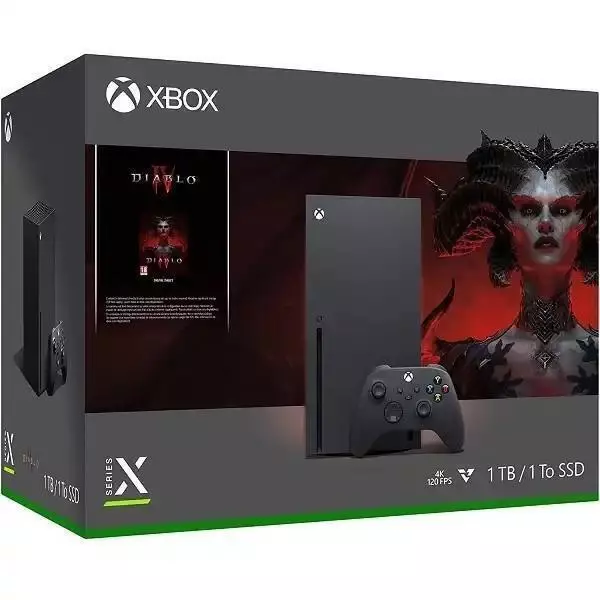 Microsoft Xbox Series X Diablo IV Bundle 1TB Video Game Console - Black
