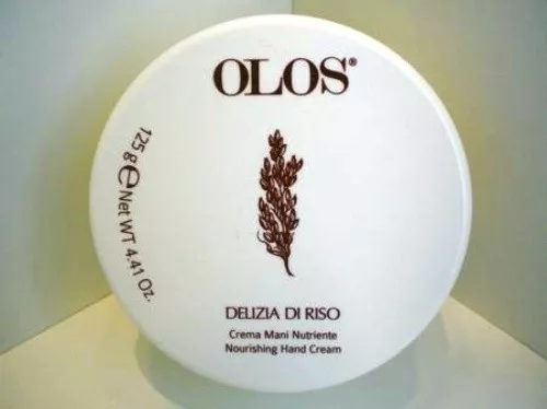 OLOS DELIZIA di RISO CREMA MANI NUTRIENTE 125ml. PROTEZIONE EFFICACE