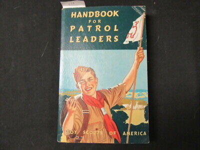 Handbook for Patrol Leaders, Sept 1955 World Brotherhood Edition     AB   121
