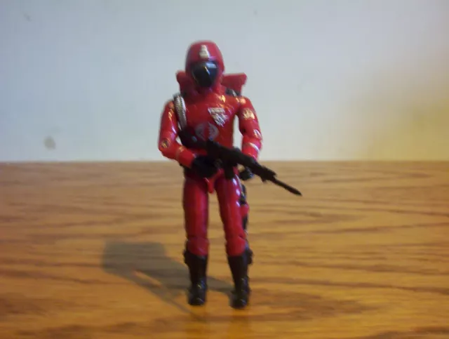 Vintage Action Force/GI Joe COBRA CRIMSON GUARD figure complete with accessories