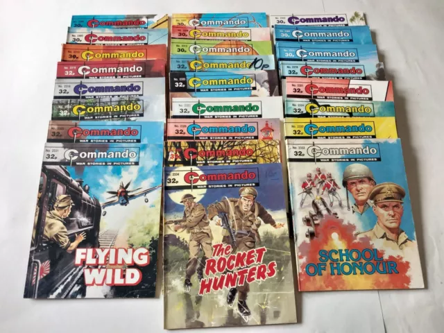 commando comics job lot bundle x25