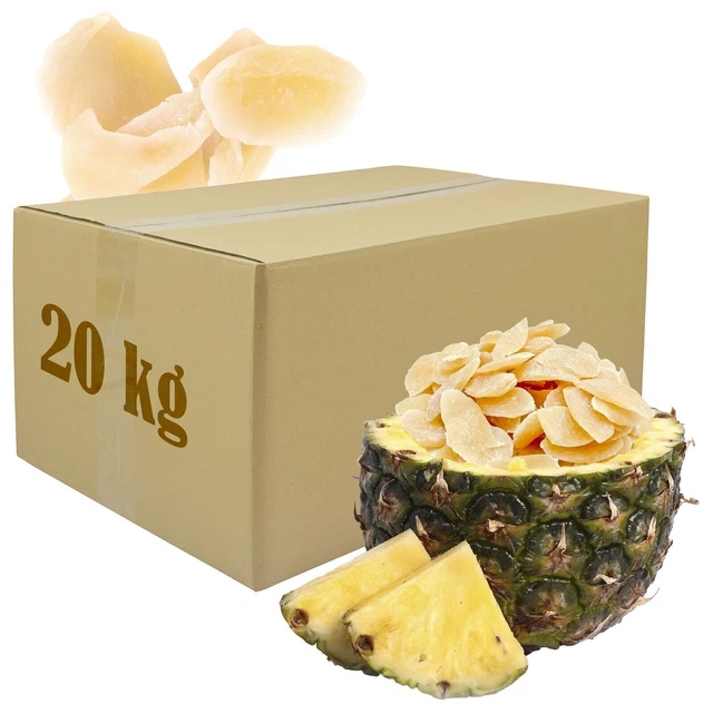 Fiocchi Di Ananas Canditi Secchi