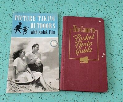 Vintage Cámara Foto guías Kodak Pocket Books