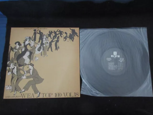 WEA TOP 100 18 Japan Promo Vinyl LP Madonna Prince Sheila E Van