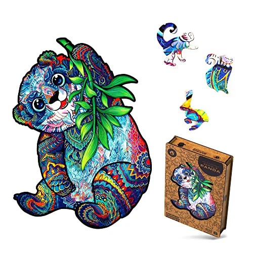 UNIDRAGON Wooden Puzzle Jigsaw, Best Gift for Adults and Children, Unique  [NEW]