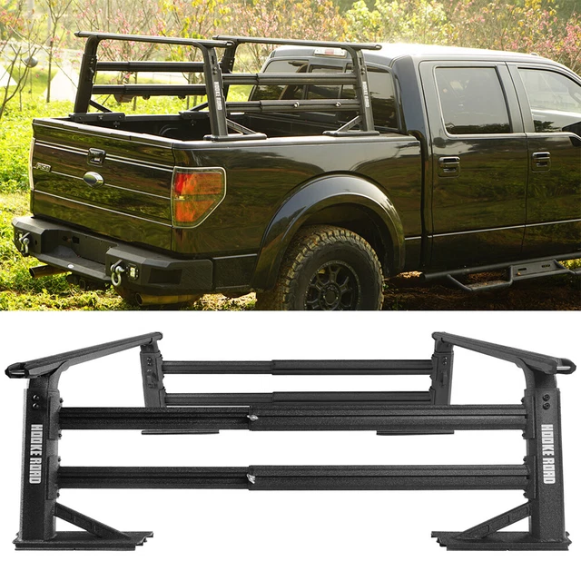 Heavy Duty Adjustable Height Truck Bed Cargo Rack Extendable Truck Ladder Rack