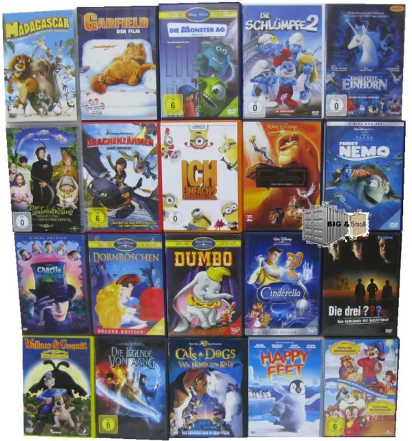 Kinderfilme - je 1 DVD / Bundle auswählen -Trickfilm Zeichentrick Anime Sammlung