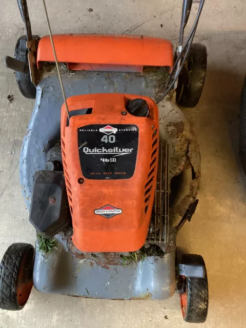 Quicksilver lawn mower online