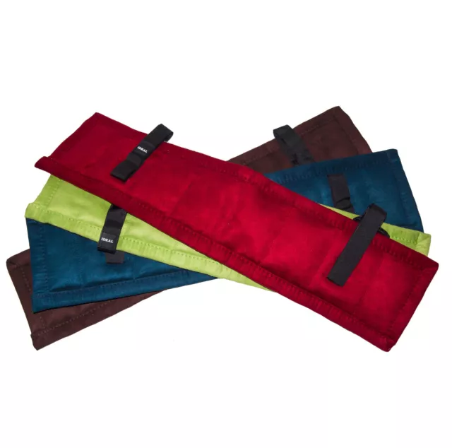 Ideal Equestrian, Suede-look, Harness Protection Pad, red, size small 60 x 14cm