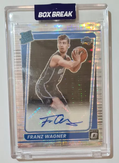 Franz Wagner 2021-22 Panini Donruss Optic Rated Rookie Card #185
