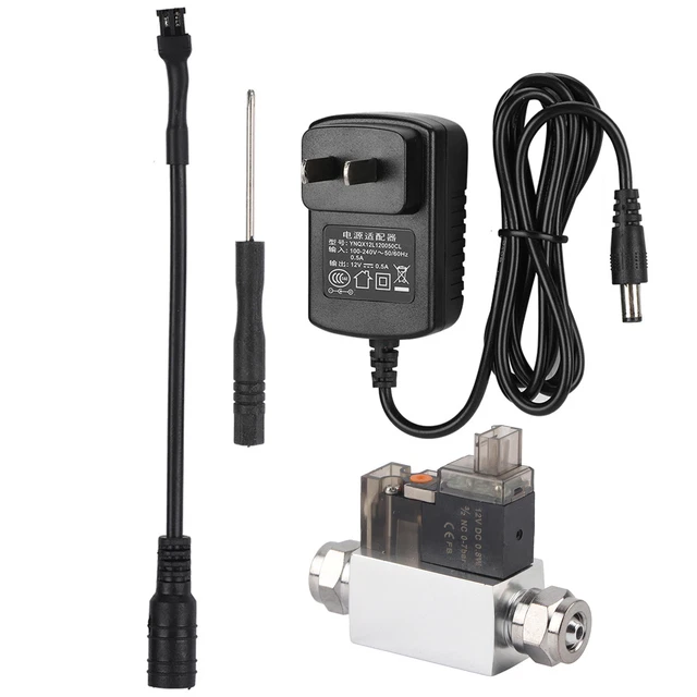 Mini Esterno CO2 Valvola Solenoide A Bassa Temperatura Fish Tank Accessorio DB3