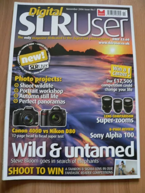 Digital SRL User Magazine November 2006 Issue No 1 Camera Photo Magazine