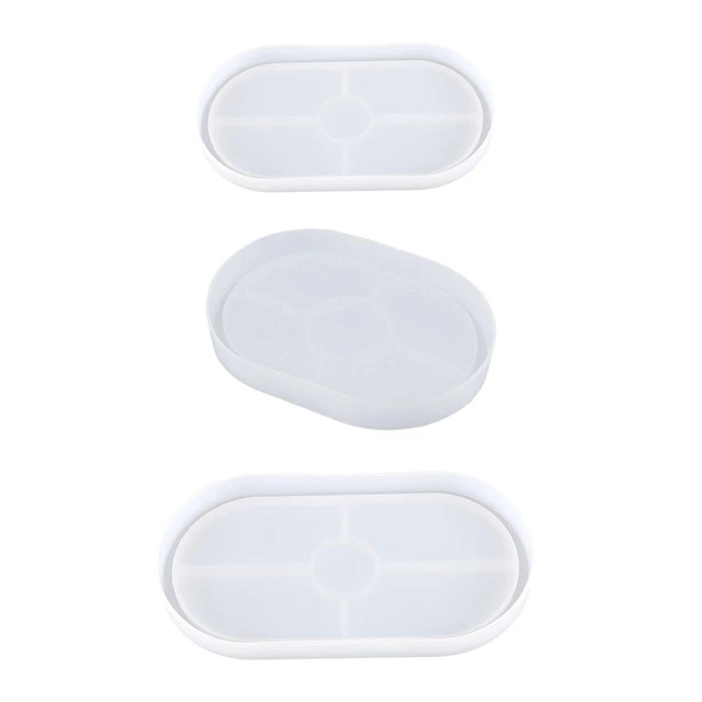 Lot De 8 Dessous De Verre Ronds En Silicone Antidérapants
