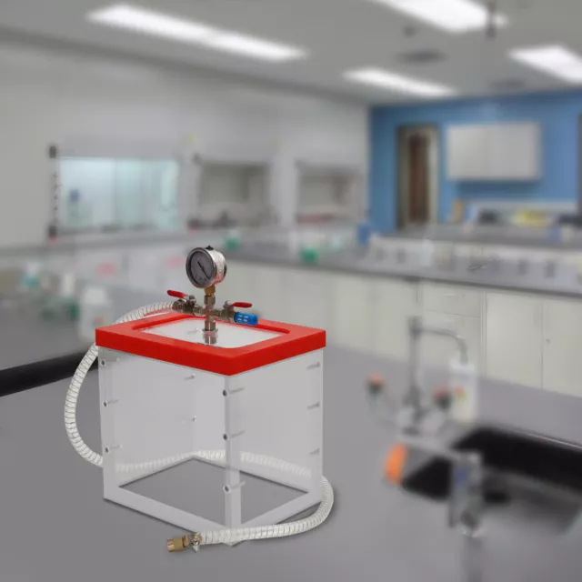 2 Gallon Modern Acrylic Vacuum Chamber Large Capacity For Degassing Silicones