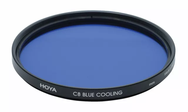 HOYA C8 BLUE COOLING Filter, 46,49,52,55,58,62,67,72,77,82mm, NEU, Farbkorrektur