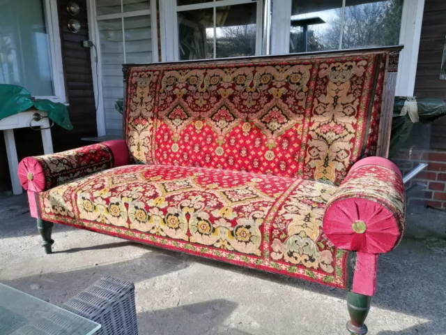 Einmaliges antikes Jugendstil Gründerzeit Sofa Couch sehr seltenes Design !!!