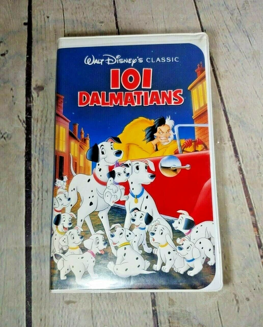 101 DALMATIANS WALT Disney Black Diamond Edition VHS Animated Cartoon ...