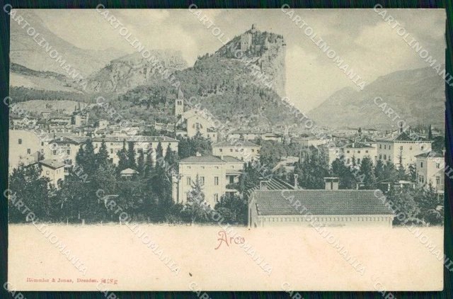 Trento Arco Veduta Generale Castello cartolina RB5446