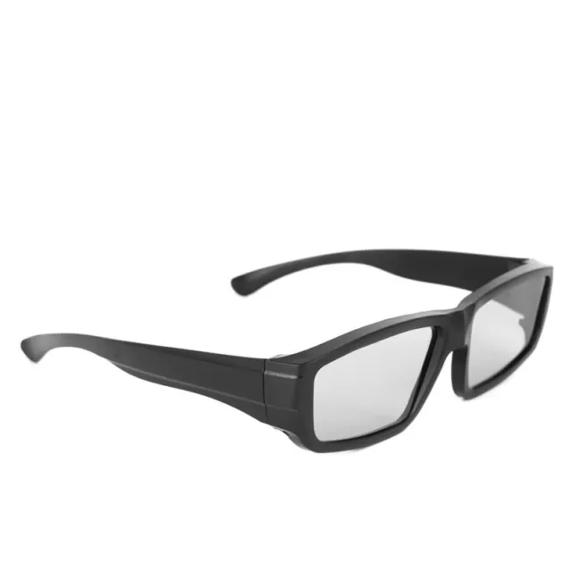 Polarized Passive 3D Glasses Black H4 Stereo Glasses for TV Real D 3D Cinemas