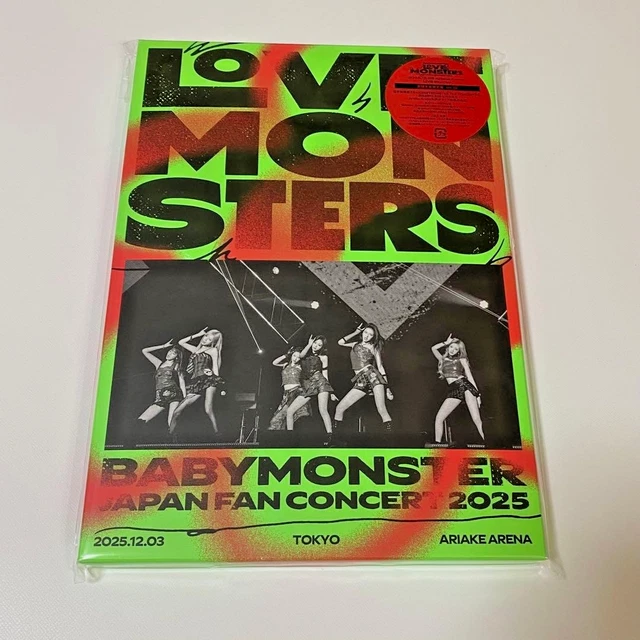 BABYMONSTER LOVE MONSTERS Japan Fan Concert 2025 Blu-ray First