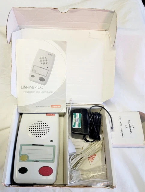 Tunstall Lifeline 400 Sistema dialer di allarme con cavo di trazione senza pulsante PANICO