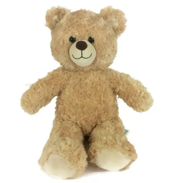 Build A Bear Workshop Teddy Bear 16" Plush Tan Brown Stuffed Animal Toy Smiling