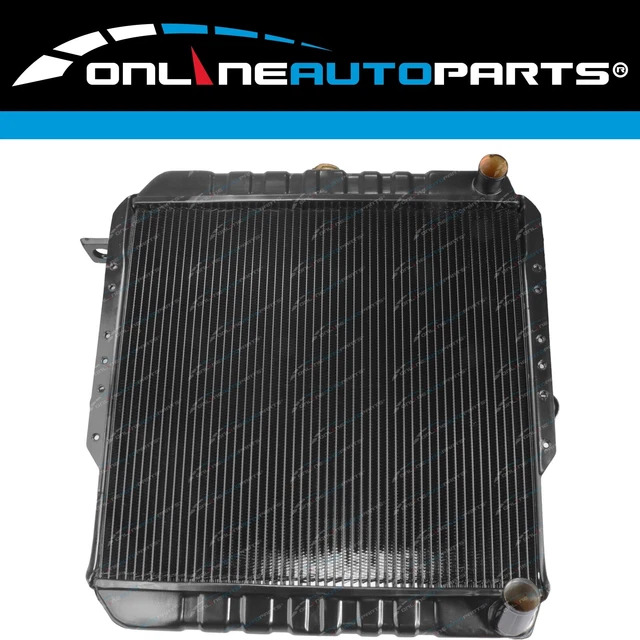 RADIATOR FOR LANDCRUISER HJ75 2H 4.0L Diesel - Brass Tank 4 Row Copper ...