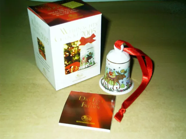Hutschenreuther Weihnachtsglocke 2005 mit OVP
