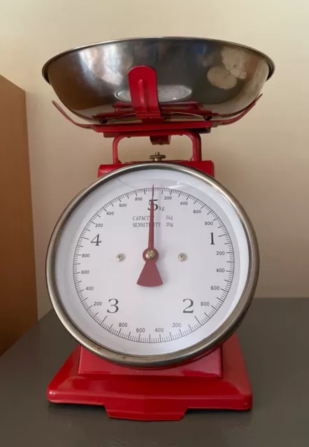 Balance mécanique de cuisine professionnelle à cadran. 50 kg, Matfer.