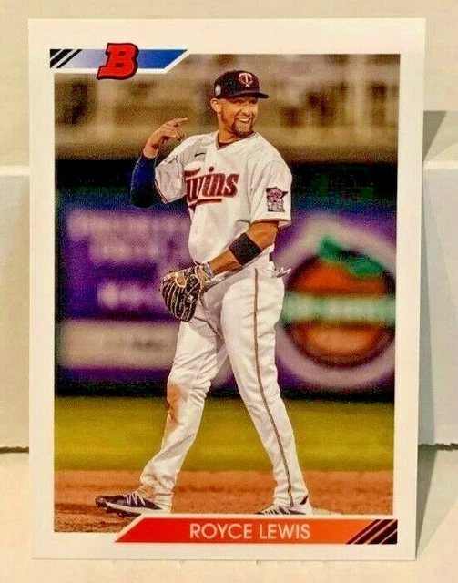 Royce Lewis 2020 Bowman Heritage Prospect Image Variant SP #BHP-93 - TWINS