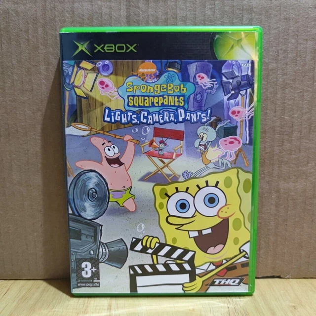 SPONGEBOB SQUAREPANTS LIGHTS Camera Pants For Microsoft Original Xbox £