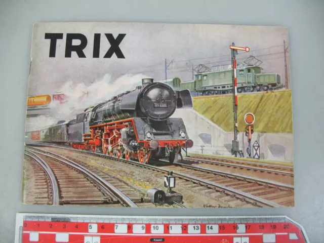 AN956-0,5# Trix-Express H0/00 Katalog Ausgabe 1951/52 (inkl. Preisliste)