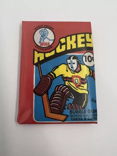 1976 OPC O-Pee-Chee WHA Hockey Unopened Wax Pack