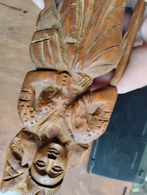 vintage wooden figure for restoration 10