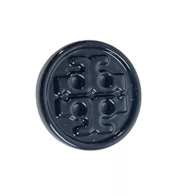 Tory Burch Metal Gold Black Replacement Buttons